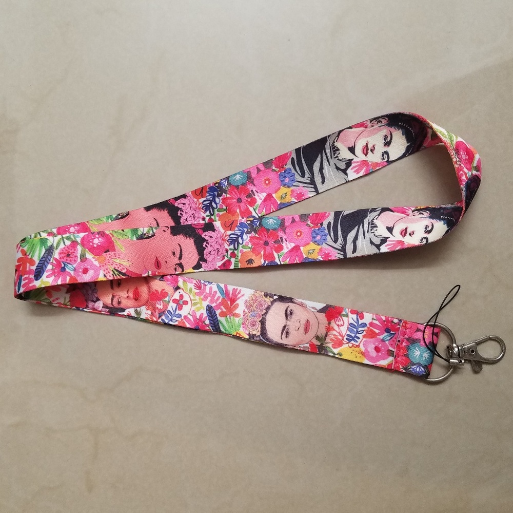Frida Kahlo lanyard.